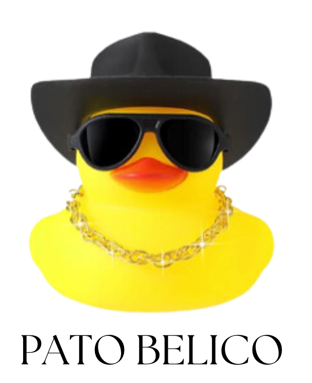 "Pato Belico" Rubber Duck