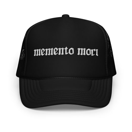 Memento Mori trucker hat