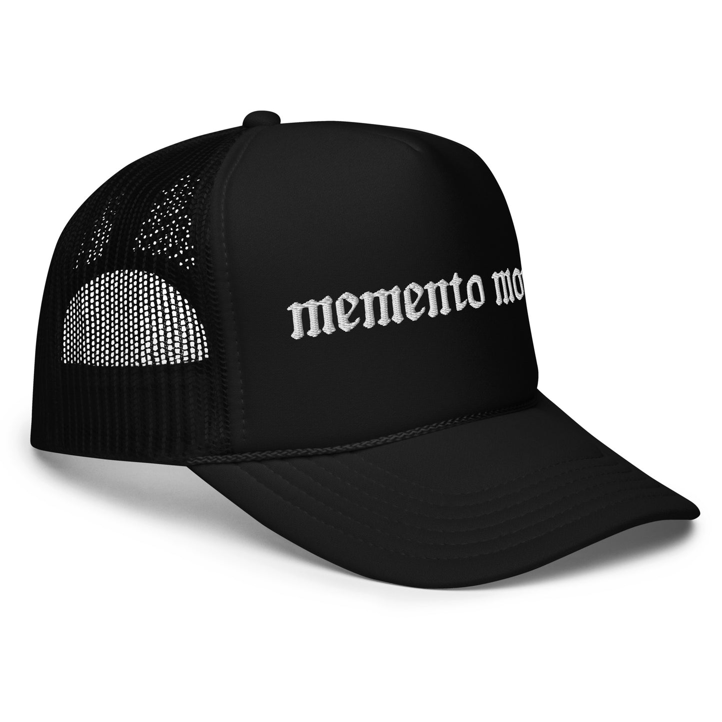 Memento Mori trucker hat